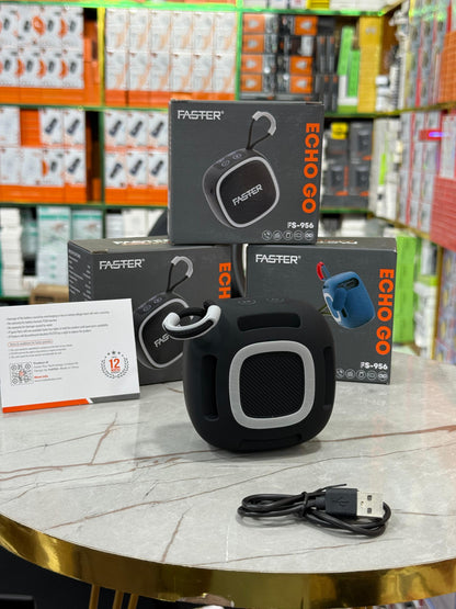 Faster Echo Go FS-956 – Portable Bluetooth Speaker with HD Sound & 10M Range