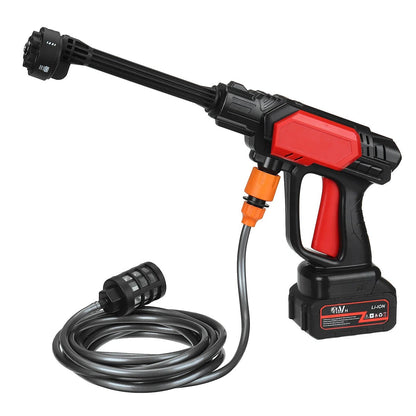 Solar & car washer 48v double battery