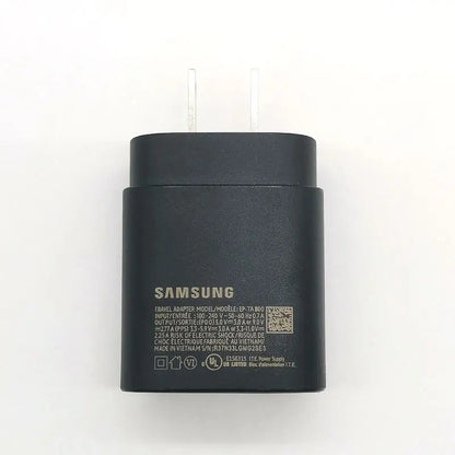 Samsung 25W US Charger PD Super Fast Charging Adapter 3A Type C Cable For Galaxy Z Flip Fold 6 5 4 3 2 S20 S21 S22 S23 S24 Ultra