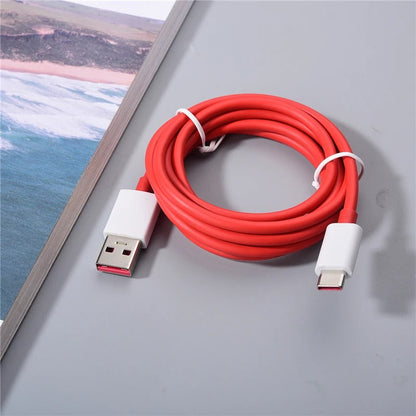 Oneplus 1/1.5M 6A Dash Warp Charge USB Type C Cable Quick Charging Data Line For One Plus 5 5T 6 6T 7 7T 8 9 10 Pro