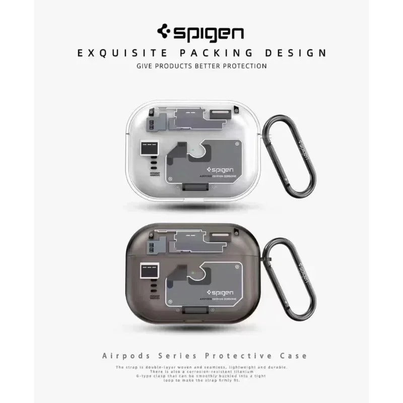 Spigen Transparent TPU Silicone Soft Case for AirPods Pro 2nd