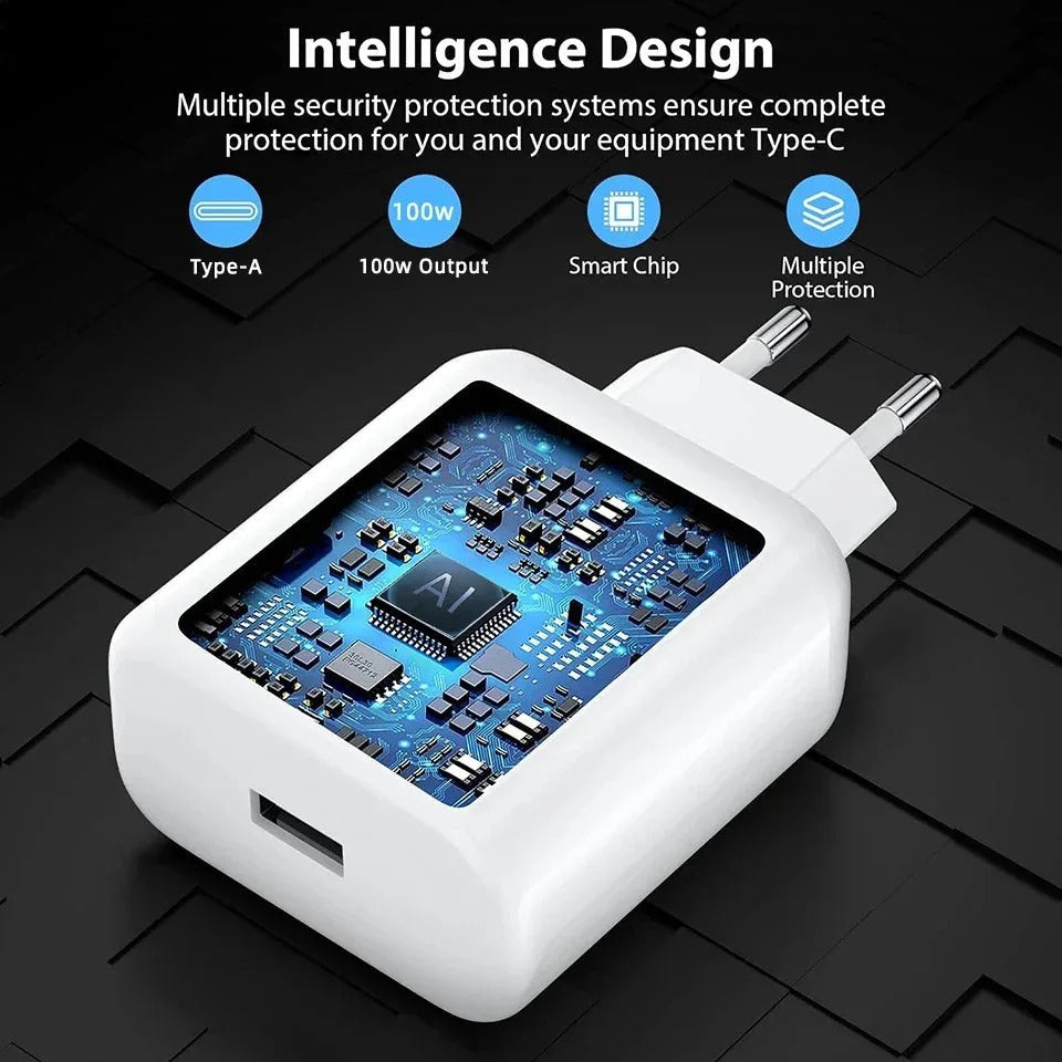 Oneplus Original 100W Charger Supervooc Super Fast Charging Travel Adapter For Oppo Find X6 X5 Realme