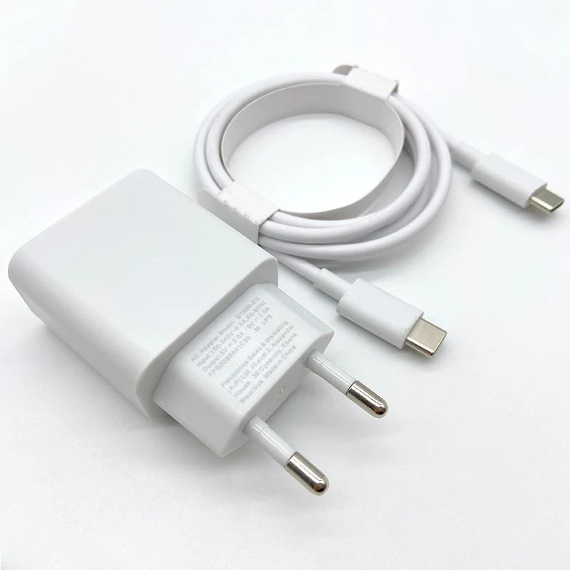 Google Pixel 30W PD Fast Charger – Type C Wall Adapter & USB-C Cable