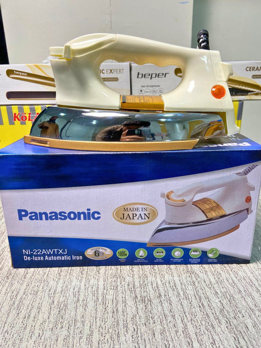 Panasonic Heavy Duty Dry Iron 1000W – Smooth Non-Stick Finish