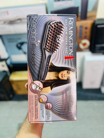 USA Remington Keratin Protect Straightener Brush CB-7480