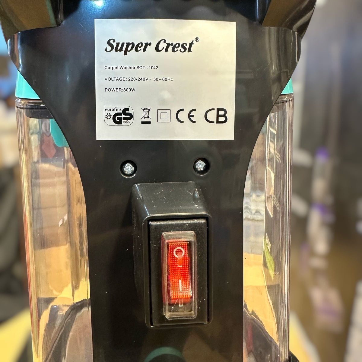 Super Crest Carpet seam Vacuum Cleaner SCT-1042