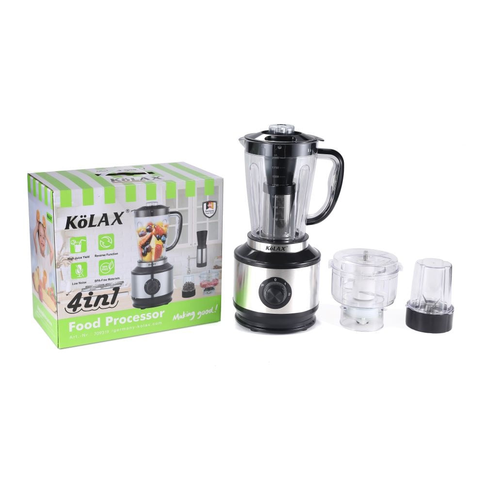 KOLAX 4 in 1 Food Processor (food factory )Food Meat and Vegetable chopper 1200W