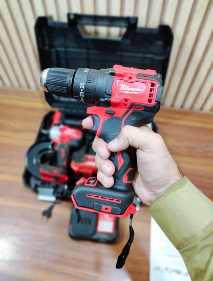 Original Milwaukee 3 in 1 drill machine set