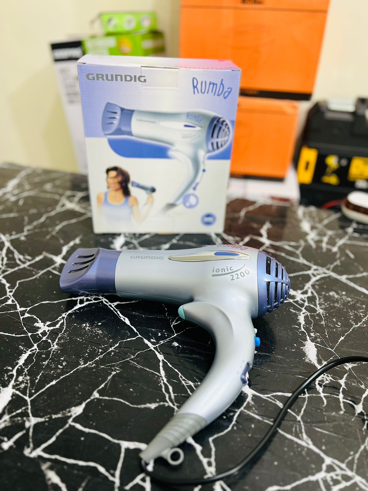 GrundiG Germany Professional hair dryer RUMBA IONIC