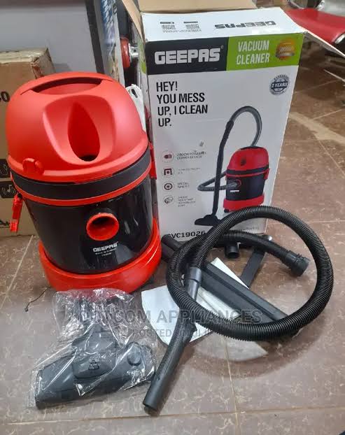 Geepas  Dry & Wet Vacuum Cleaner 20L Capacity 2800W GVC 19026