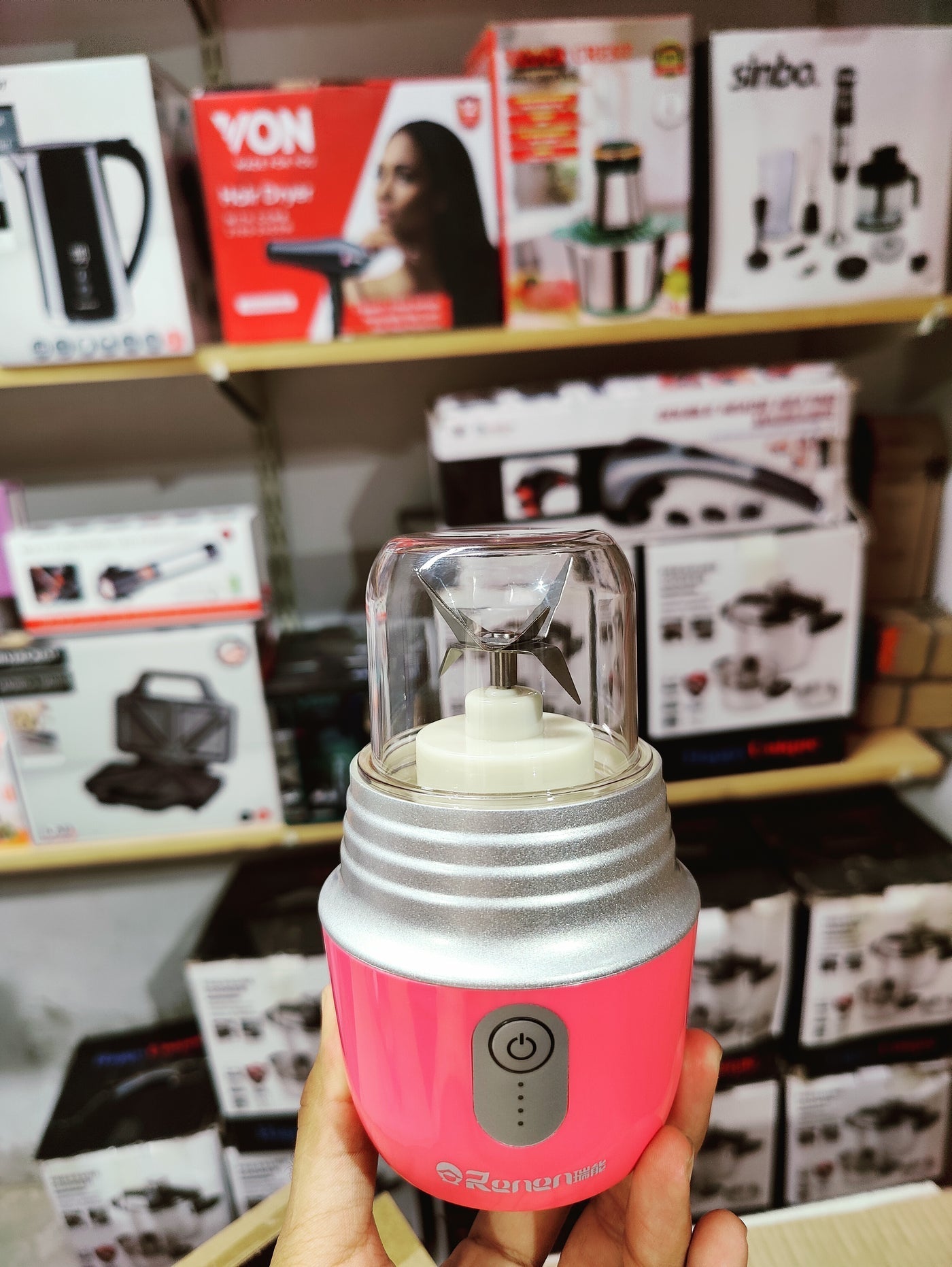 Renen imported rechargeable 450ml blender