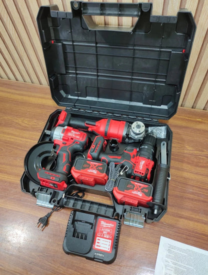 Original Milwaukee 3 in 1 drill machine set