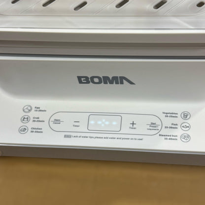 Boma Electric Food Steamer 18L Capacity