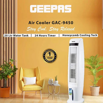 Geepas GAC9450 – 40 Liter Portable Air Cooler Chiller