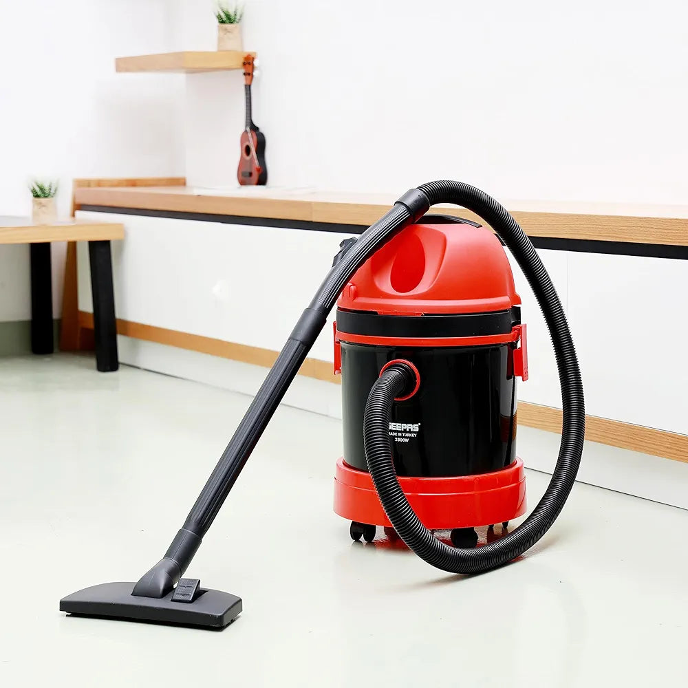 Geepas  Dry & Wet Vacuum Cleaner 20L Capacity 2800W GVC 19026