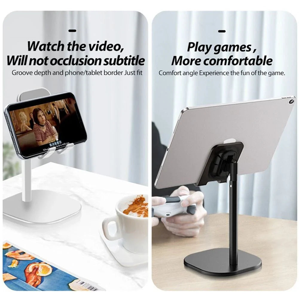 Mount Mobile Phone Stand Tablet Holder Adjustable For iPad and Smartwatch
