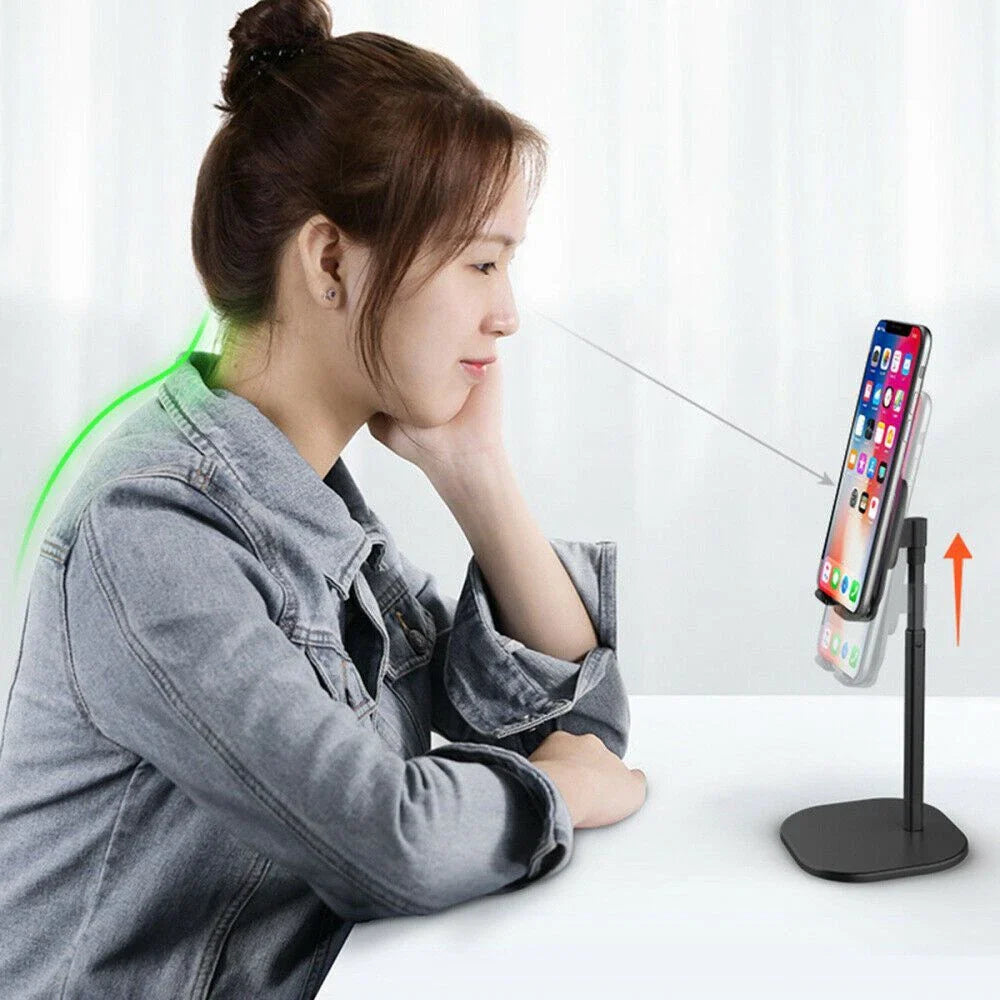 Mount Mobile Phone Stand Tablet Holder Adjustable For iPad and Smartwatch