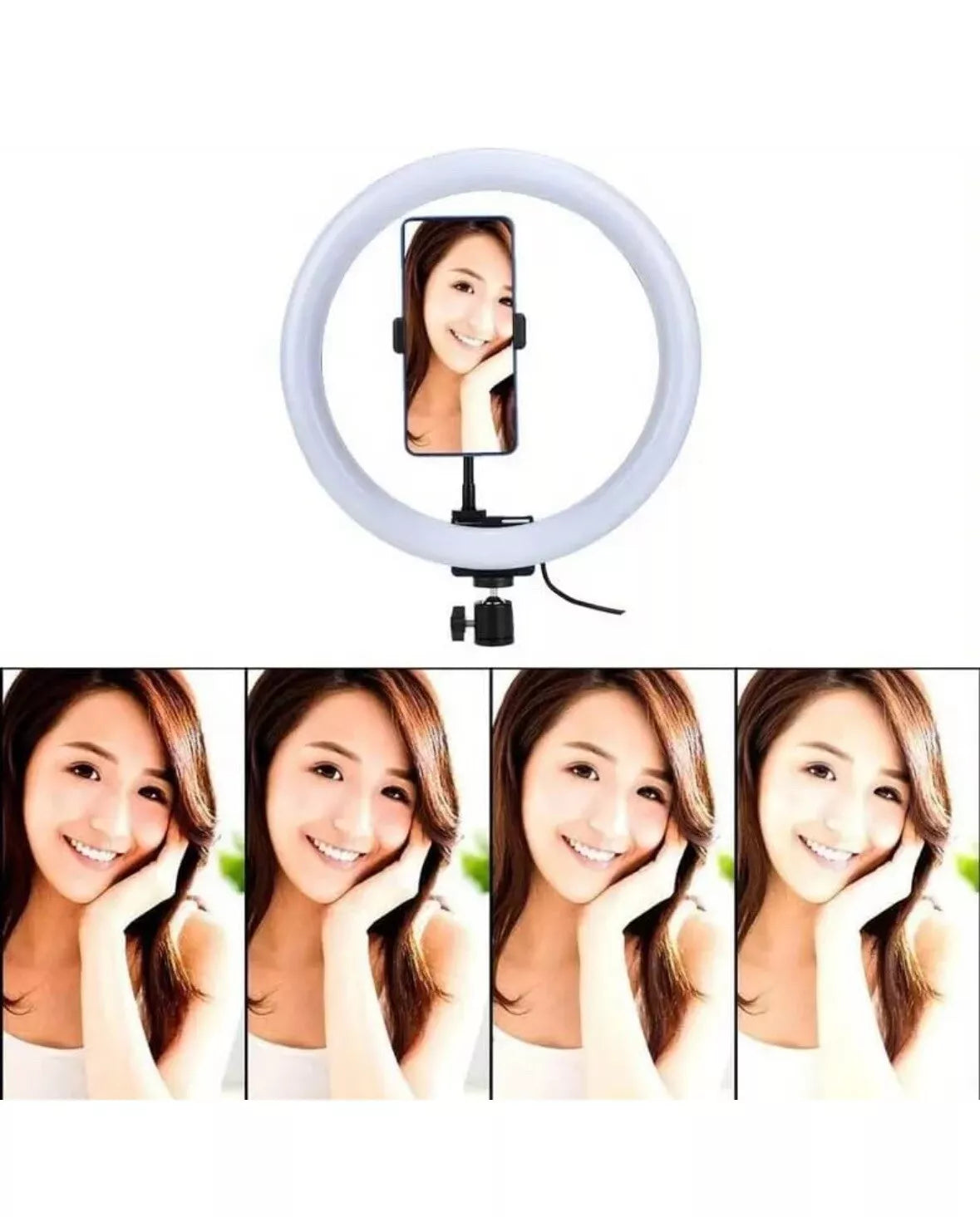 New, MJ26 12 inch Photography Lighting RGB LED Soft Ring Light