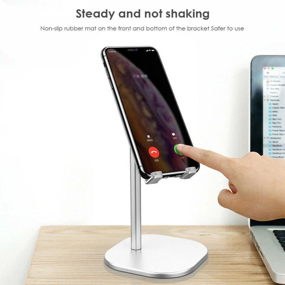Mount Mobile Phone Stand Tablet Holder Adjustable For iPad and Smartwatch