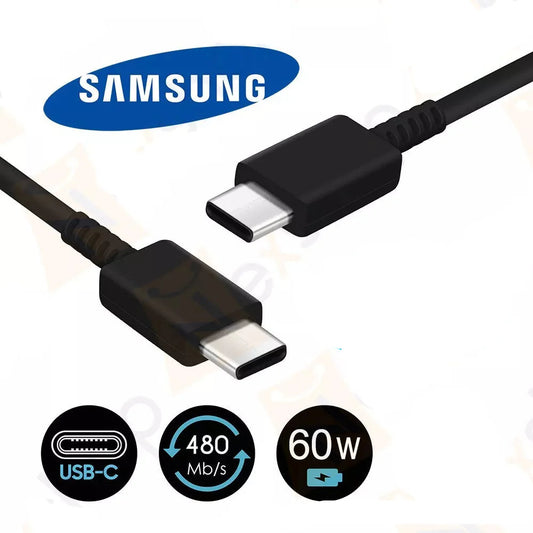 2x NEW!!! Original Samsung EP-DW767 3A USB-C to USB-C Cable – Version 2023