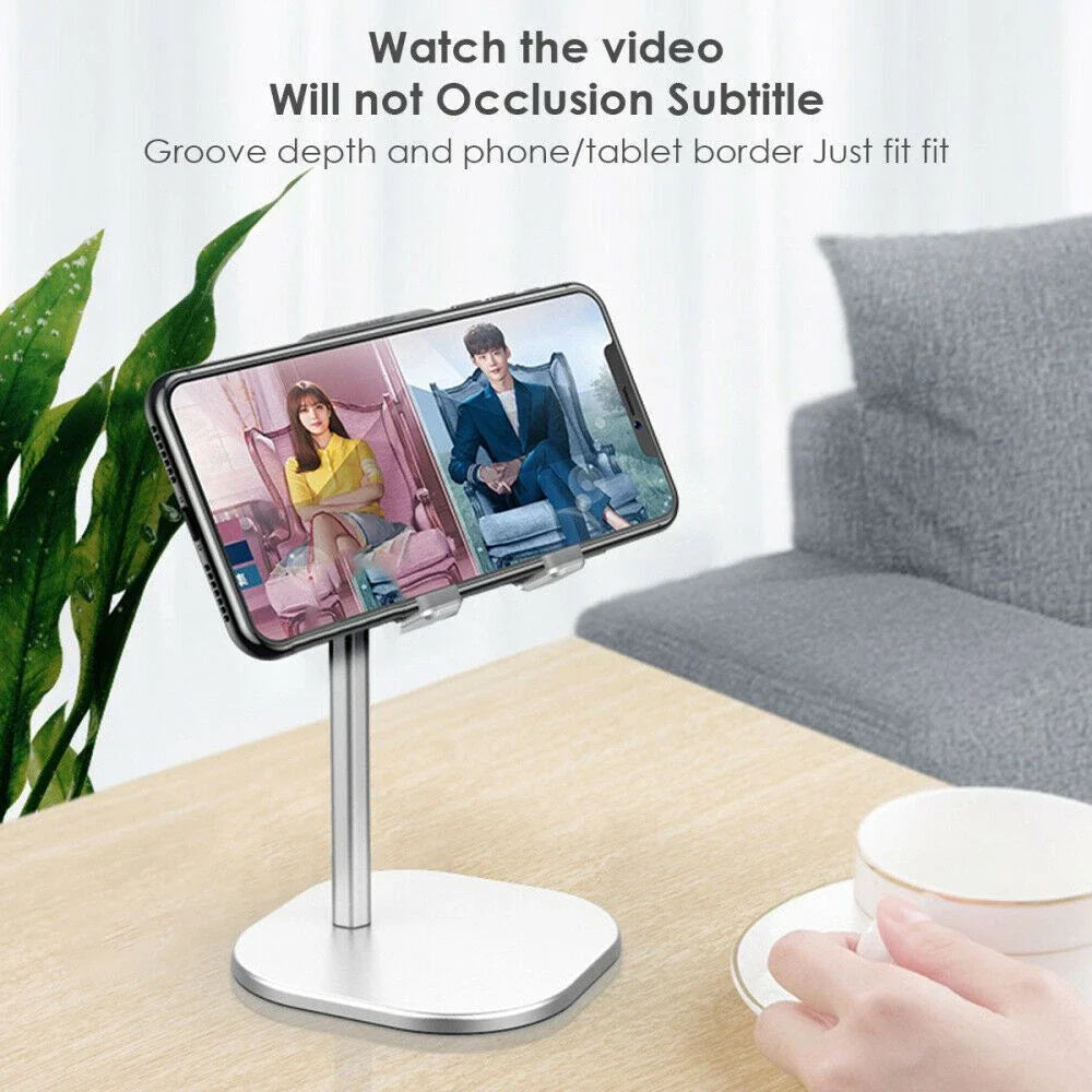 Mount Mobile Phone Stand Tablet Holder Adjustable For iPad and Smartwatch